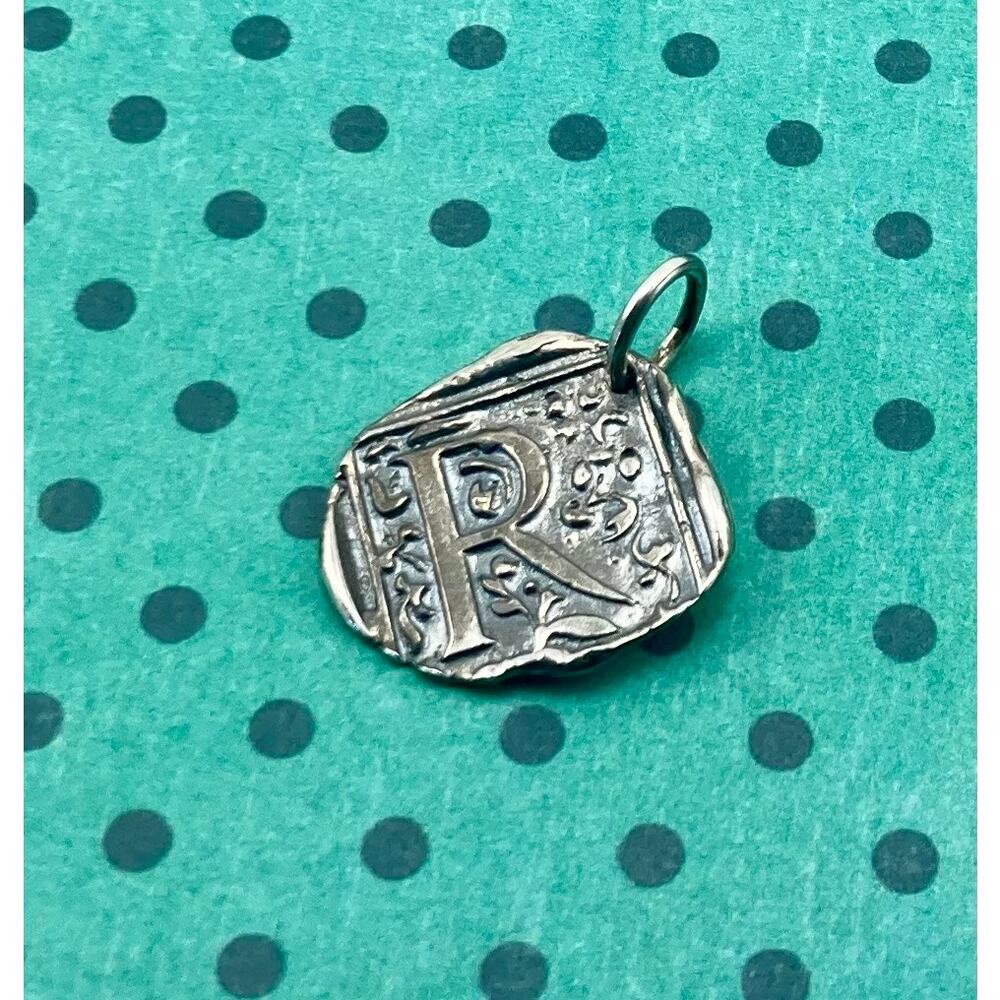 Waxing Poetic Monogram Initial Charm - image 4